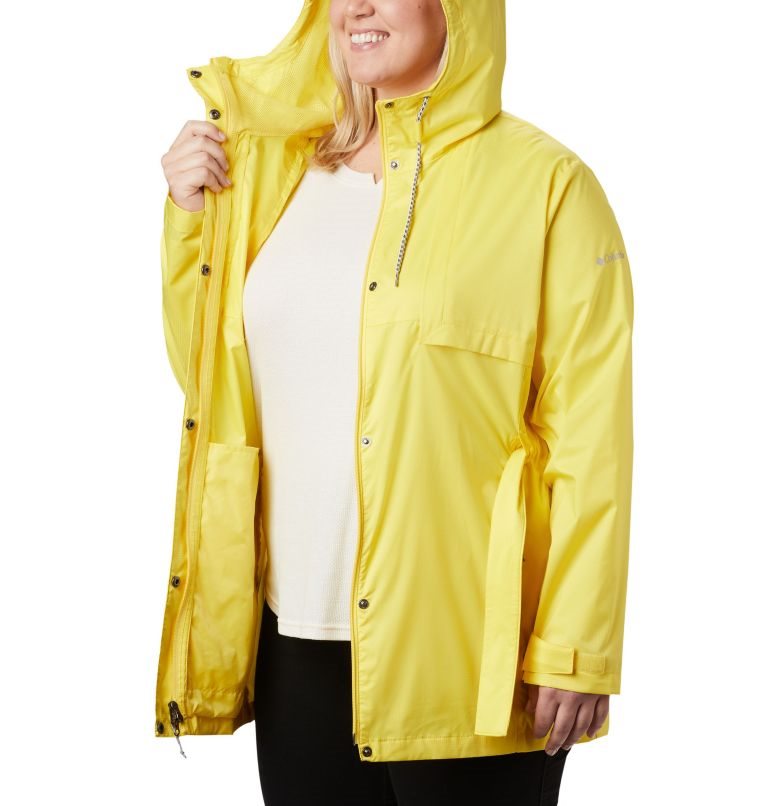 Jachete De Ploaie Columbia Pardon My Trench Dama Galbeni | Plus Size VUZS189QA